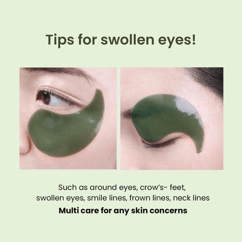 Plasturi Cu Matcha Biome Pentru Ochi Cu Efect Anti-Imbatranire - WowSkin Romania